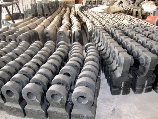 Ore Mining Manganese Steel Lining Plate And Hammer Head