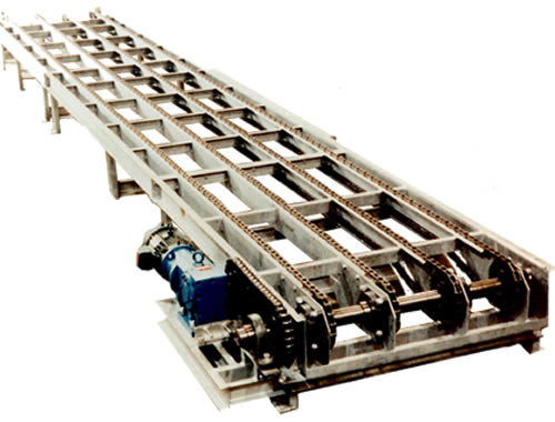 Chain Conveyor Conveying Hoisting Machine Sleeve Roller 4.5m Bending Radius