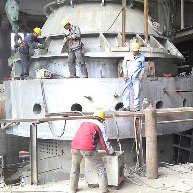 Vertical Casting Metallurgy Machine Steel Anode Furnace