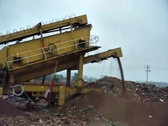 Energy Saving Construction Waste Crushing Station Metallurgy equipment