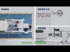 Industrial grade circular filter press diaphragm sludge dewatering machine