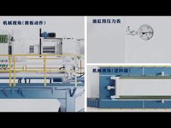 Pull Open The Filter Press Hydraulic Automatic Pressure Holding Machine Once