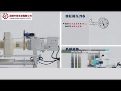 Stable Operation Manual Pull Plate Hydraulic Recessed Filter Press