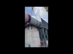 Large Cement Clinker Production Line Rotary Vertical Cement Kiln