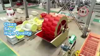 Wheel Sand Washer Powerful Cleaning & Sorting