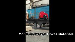 Mobile crushing station