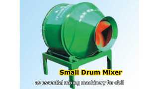 Small Drum Mixer