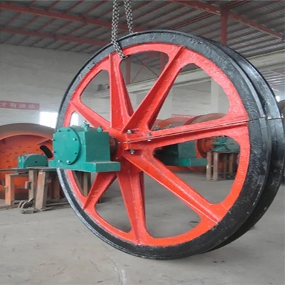 Heavy Duty Hoisting Head Sheave And Wire Rope Sheaves Casting