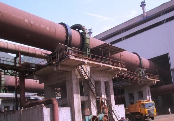 Metallurgy Machine Laterite Nickel Ore Rotary Kiln Power 2x200 KW