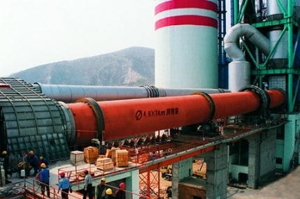 3.2×50m Dry Process Cement Rotary Kiln 1000 T/D Capacity