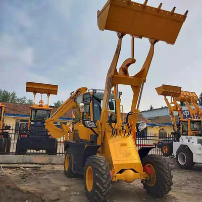 Overall Operating Weight 6600Kg Backhoe Loader For Heavy Duty Construction