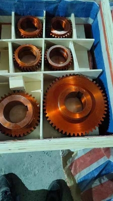Customized Steel Cast Iron Brass Pinion Small Spur Gear In Gear Reducer Gearbox