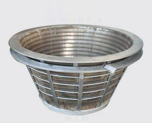 Vertical And Horizontal Centrifuge Screen Baskets In Stainless Steel For Separation