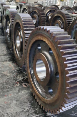 Customized 42CrMo Alloy Steel Hardened Gear Pinion Ball Mill