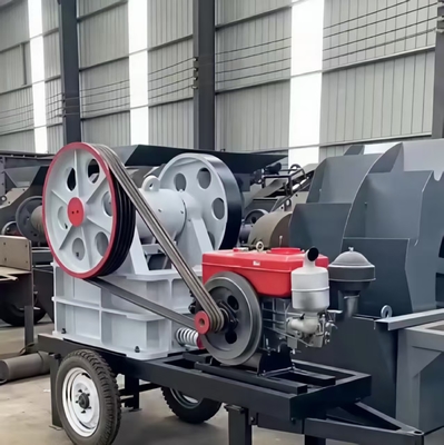 Jaw Crusher Mining Stone Crushing Equipment Manganese Steel Jaw Plate
