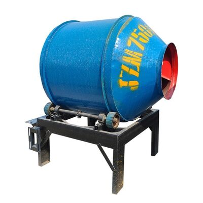 Cement Plant Equipments Small Drum Mixer For Construction Sites