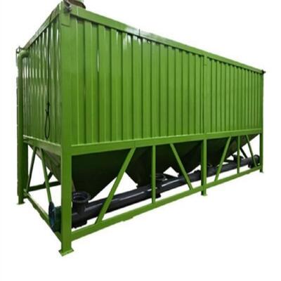 Low Profile Horizontal Cement Silo, Bulk Powder Storage Horizontal Cement Tank Cement Plant Equipments