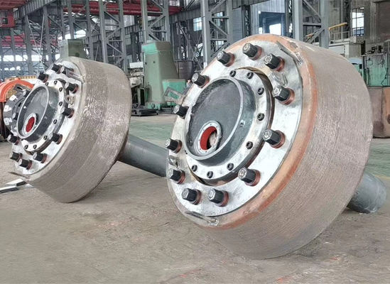 LGSM High Manganese Steel Grinding 1000t/H Mill Roller CITIC HIC Machine Parts