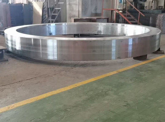 35CrMo Cement Rotary Kiln Tyre For Cement Plant and rotary kiln riding ring