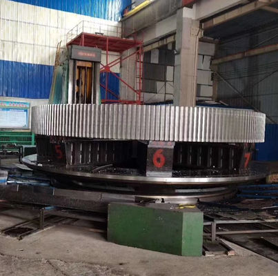 Forging Steel Large Dia 16000mm Rotary Kiln Girth Gear for cement plant