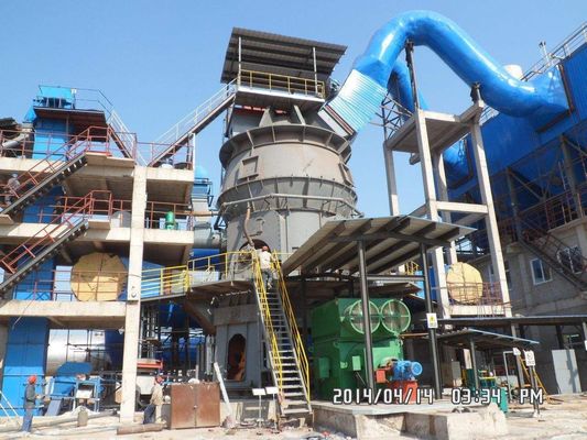 50 And 325 Mesh Output 20TPH Ore Grinding Mill Vertical Mill Environment Friendly