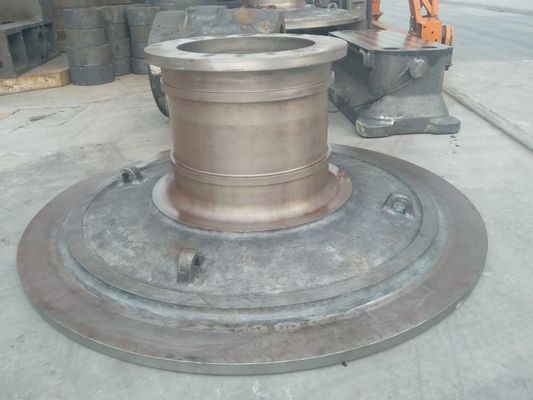 Customized 485MPA Casting Steel End Cap Ball Mill End Cover and mill end cap, mill ends