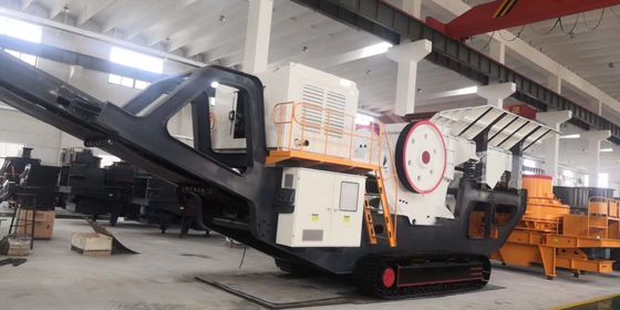 Construction 500Tph Mobile Jaw Crusher Impact Crusher Plant