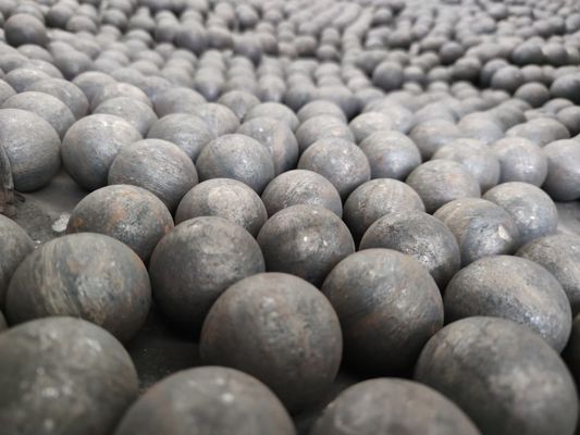 Dimensions 12mm To 180mm Forged Steel Grinding Balls For Ball Mill