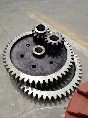 Custom Casting 20CrMnTi Spiral Bevel Gear For Mining Mill And Rotary Kiln