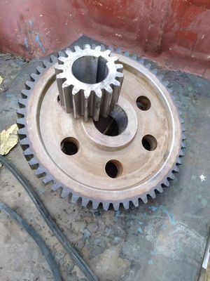 Bevel pinion Gear and  Cone Crusher Spare Parts and mill pinion gear and reducer pinion gear factory