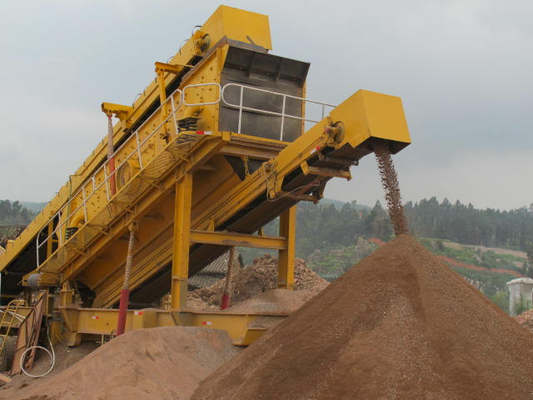 Construction Waste Crusher with capacity 100tph  and mobile crusher and portable crusher factory price