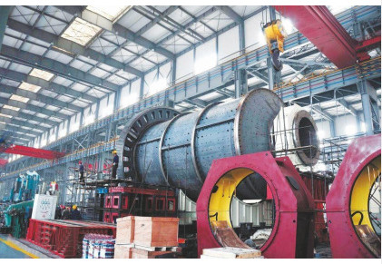 φ 6.2m × 9.5m (F/F) Overflow Ball Mill And Supporting System With Fully Functional