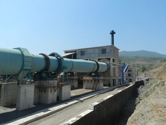 220T φ3.5×54m Zinc Oxide Rotary Kiln And Zinc Oxide Complete Production Line