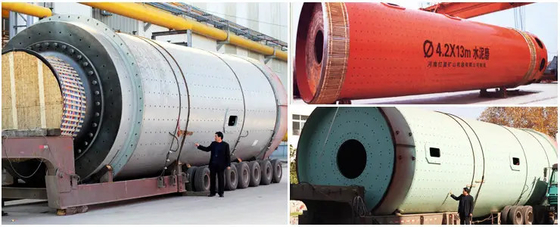 14-60 T/H Dry Cement Ball Mill For Mining Industry Ore Grinding Mill