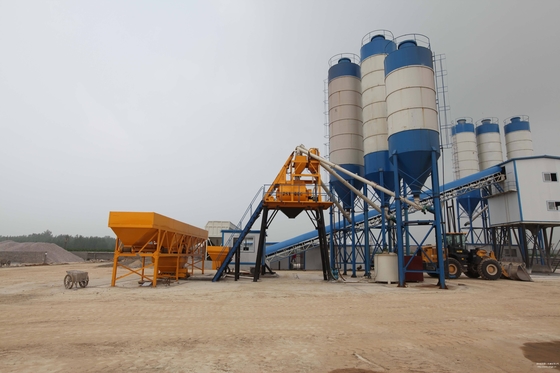 Concrete Mixing Plant Cement Plant Equipments With 80mm Maximum Aggregate Size