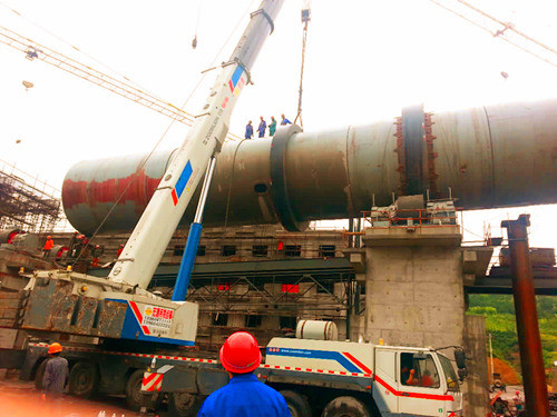 Oxidation Pelletizing Rotary Kiln Cement Rotary Kiln Low Failure Rate