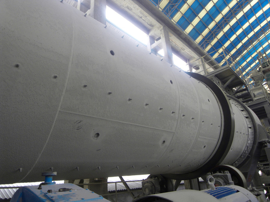 Metallurgical Rotary Kiln Cement Rotary Kiln Slow Drive Lamination of scales Cylinder compression seal