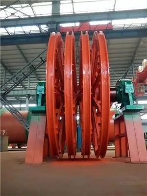 Heavy Duty Hoisting Head Sheave And Wire Rope Sheaves Casting