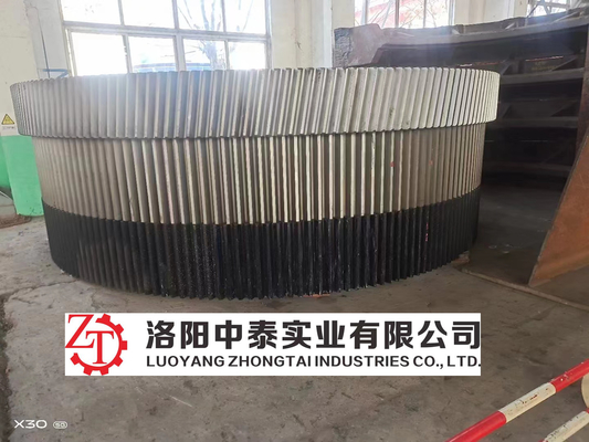 Large Kiln / Mill Girth Gear Blank Rough Machining Customization