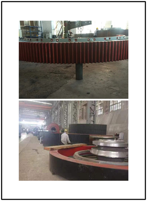 Big Kiln Girth Gear Ring Mill Girth Gear And Mill Pinion Gear Smooth Operation