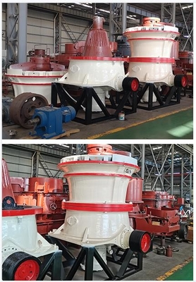 600 RPM Gyratory Crusher Of 1065 - 1525mm Feed Size