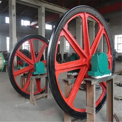 Custom Hoist Head Sheave And Guide Wheel Castings And Forgings For Mining