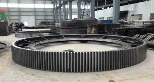 Spur Large Diameter Ring Gear Mill Girth Gear With 220~240 Hardness