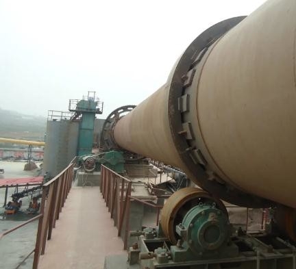 Metallurgy Machine Refractory Alumina Rotary Kiln 4.5×90m