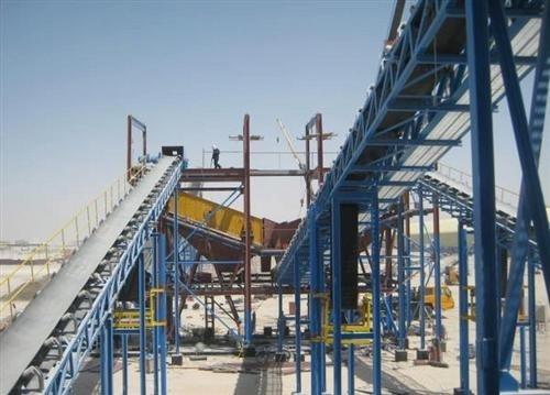 Low Noise Belt Conveyor Conveying Hoisting Machine High Speed