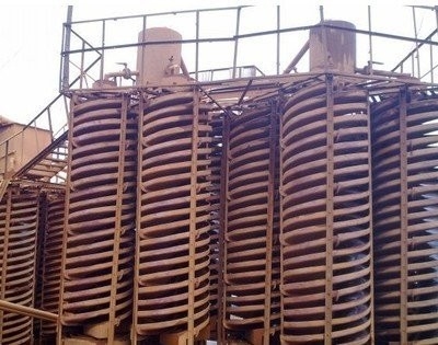 High Performance  Spiral Chute Separator With Feeding Size 0.3-0.03mm