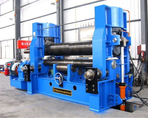 CE Hydraulic 3 Roller Plate Bending Machine For Metallurgy Industry