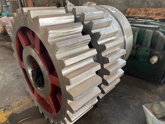 Customized Steel Helical Pinion ISO9001 Certification For Mining Mill