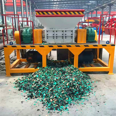 Plastics Industry Waste Shredder Metallurgy Machine Heavy Duty