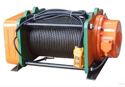 Electric Diesel Driven Winch With Rope Capacity 9.3mm / 130m